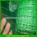 Red de soporte de plástico para flores / red de soporte de planta trepadora